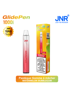 Watermelon Bubblegum 1000 PUFFS - GLIDE PEN JNR Boite