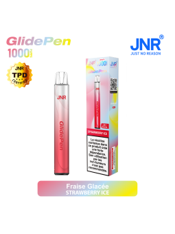 Strawberry Ice 1000 PUFFS - GLIDE PEN JNR Boite