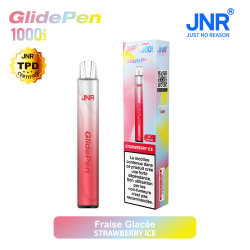 Strawberry Ice 1000 PUFFS - GLIDE PEN JNR Boite