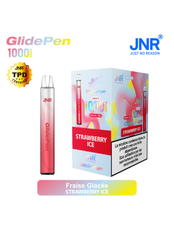 Strawberry Ice 1000 PUFFS - GLIDE PEN JNR Boite de regroupement