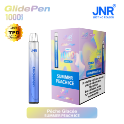Summer Peach Ice 1000 PUFFS - GLIDE PEN JNR Boite de regroupement