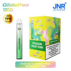 Passion Fruit Kiwi 1000 PUFFS - GLIDE PEN JNR Boîte de regouprement
