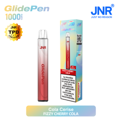 Fizzy Cherry Cola 1000 PUFFS - GLIDE PEN JNR Boîte