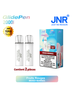 Cartouche Mixed Berries / 2pcs 2000 PUFFS - GLIDE PEN JNR