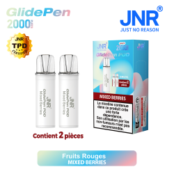 Cartouche Mixed Berries / 2pcs 2000 PUFFS - GLIDE PEN JNR