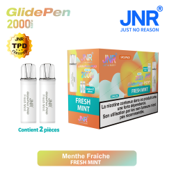 Cartouche Fresh Mint / 2pcs 2000 PUFFS - GLIDE PEN JNR Boite de regroupement