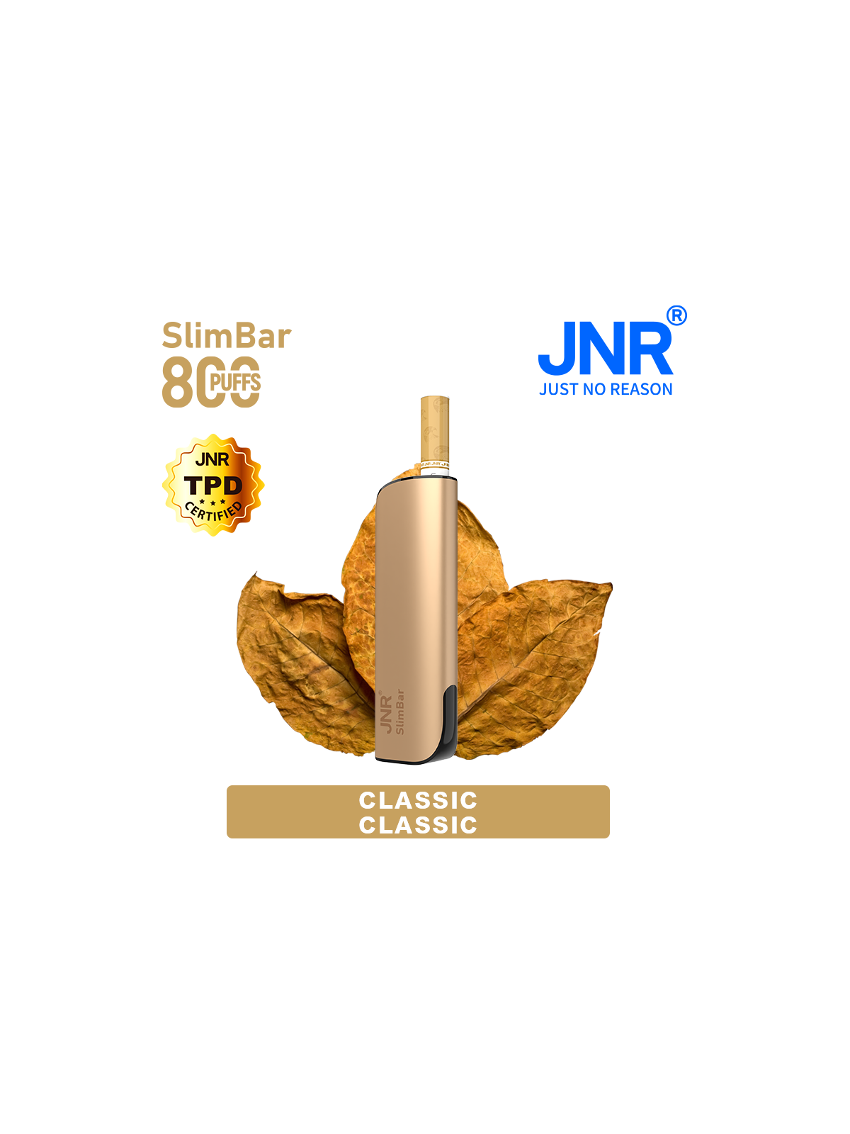 Kit Classic 800 PUFFS - SlimBar JNR