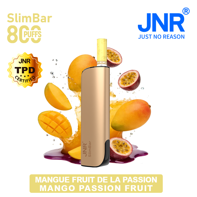 Kit Mango Passion Fruit 800 PUFFS - SlimBar JNR