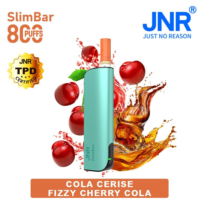 Kit Fizzy Cherry Cola 800 PUFFS - SlimBar JNR