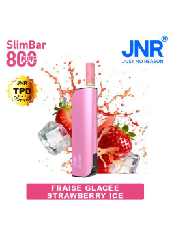 Kit Strawberry Ice 800 PUFFS - SlimBar JNR