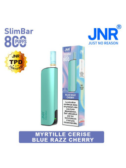 Kit Blue Razz Cherry 800 PUFFS - SlimBar JNR Boite