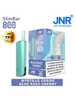 Kit Blue Razz Cherry 800 PUFFS - SlimBar JNR Boite de regroupement