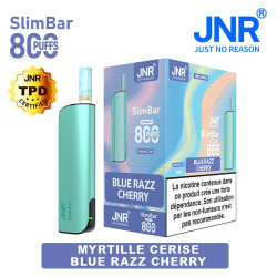 Kit Blue Razz Cherry 800 PUFFS - SlimBar JNR Boite de regroupement
