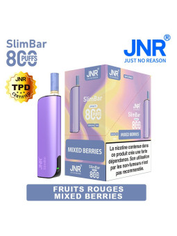 Kit Mixed Berries 800 PUFFS - SlimBar JNR Boite de regroupement