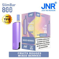 Kit Mixed Berries 800 PUFFS - SlimBar JNR Boite de regroupement