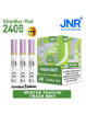Cartouche Fresh Mint / 3pcs 2400 PUFFS - SLIMBAR JNR Boite de regroupement