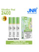 Cartouche Strawberry Kiwi / 3pcs 2400 PUFFS - SLIMBAR JNR Boite