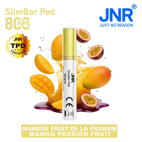 Cartouche Mango Passion Fruit / 3pcs 2400 PUFFS - SLIMBAR JNR
