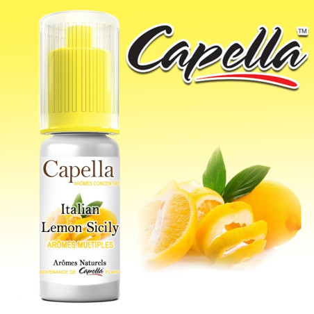 CONCENTRÉ ITALIAN LEMON SICILY - CAPELLA-DIY - Do It Yourself-alavape.com