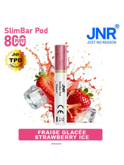 Cartouche Strawberry Ice / 3pcs 2400 PUFFS - SLIMBAR JNR
