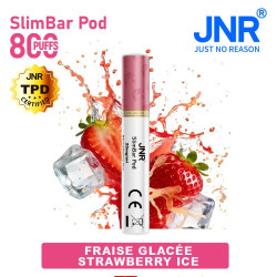 Cartouche Strawberry Ice / 3pcs 2400 PUFFS - SLIMBAR JNR