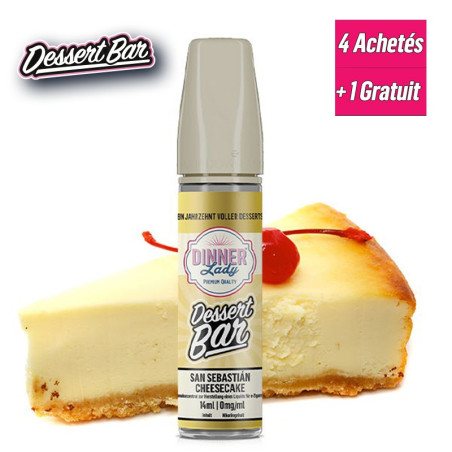 DINNER LADY San Sebastian Cheese Cake 50ml - Dessert Bar