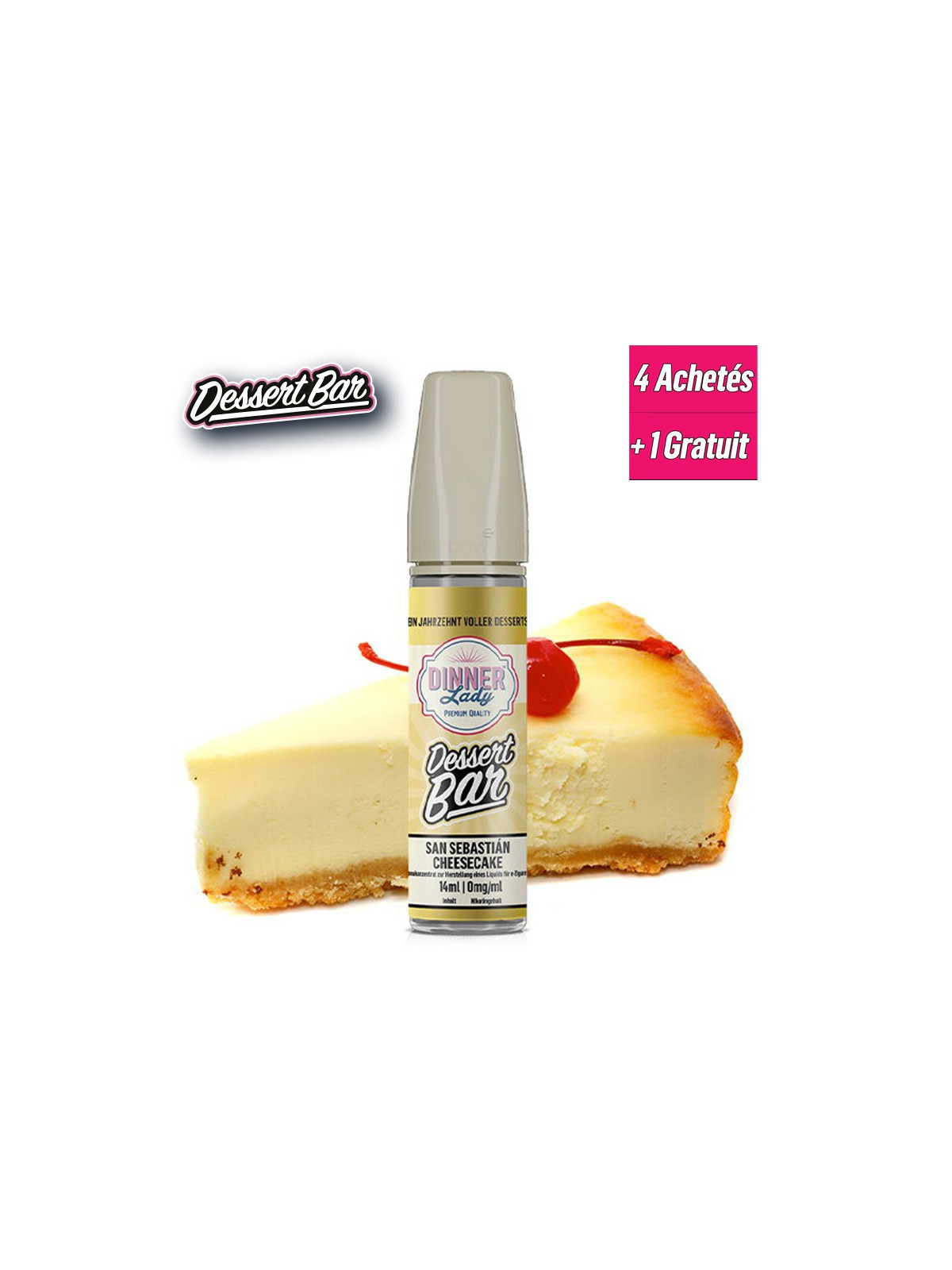 DINNER LADY San Sebastian Cheese Cake 50ml - Dessert Bar