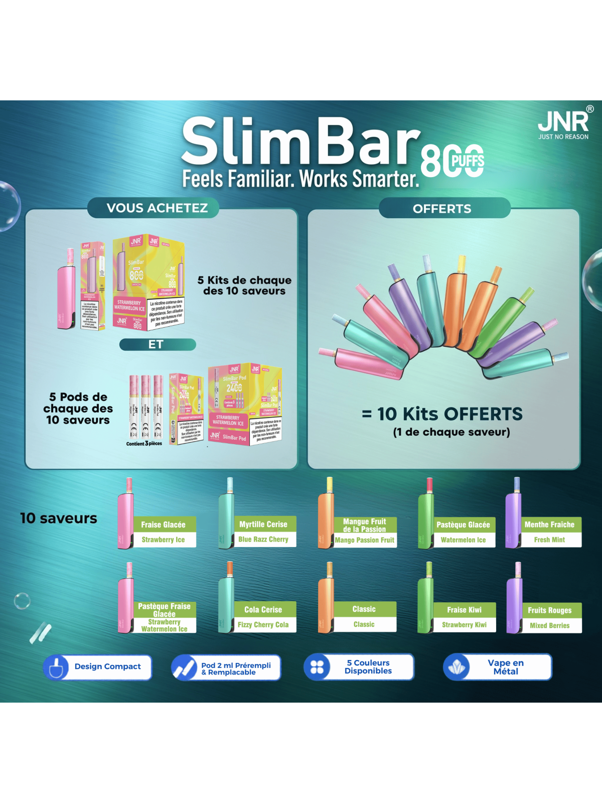 Offre d'implantation - SLIMBAR 800 JNR
