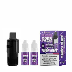 LIQUIDEO Cartouches Raisin Glacé - Fusion Open Pod System