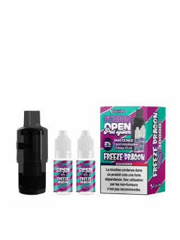 LIQUIDEO Cartouches Freeze Dragon - Fusion Open Pod System