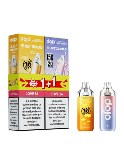 VAPORESSO Bundle 1+1 Kit Love66 - Dojo Blast 15K Limited Edition