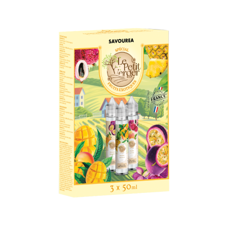 SAVOUREA Pack Special Fruits Exotiques 3X50ml Le Petit Verger