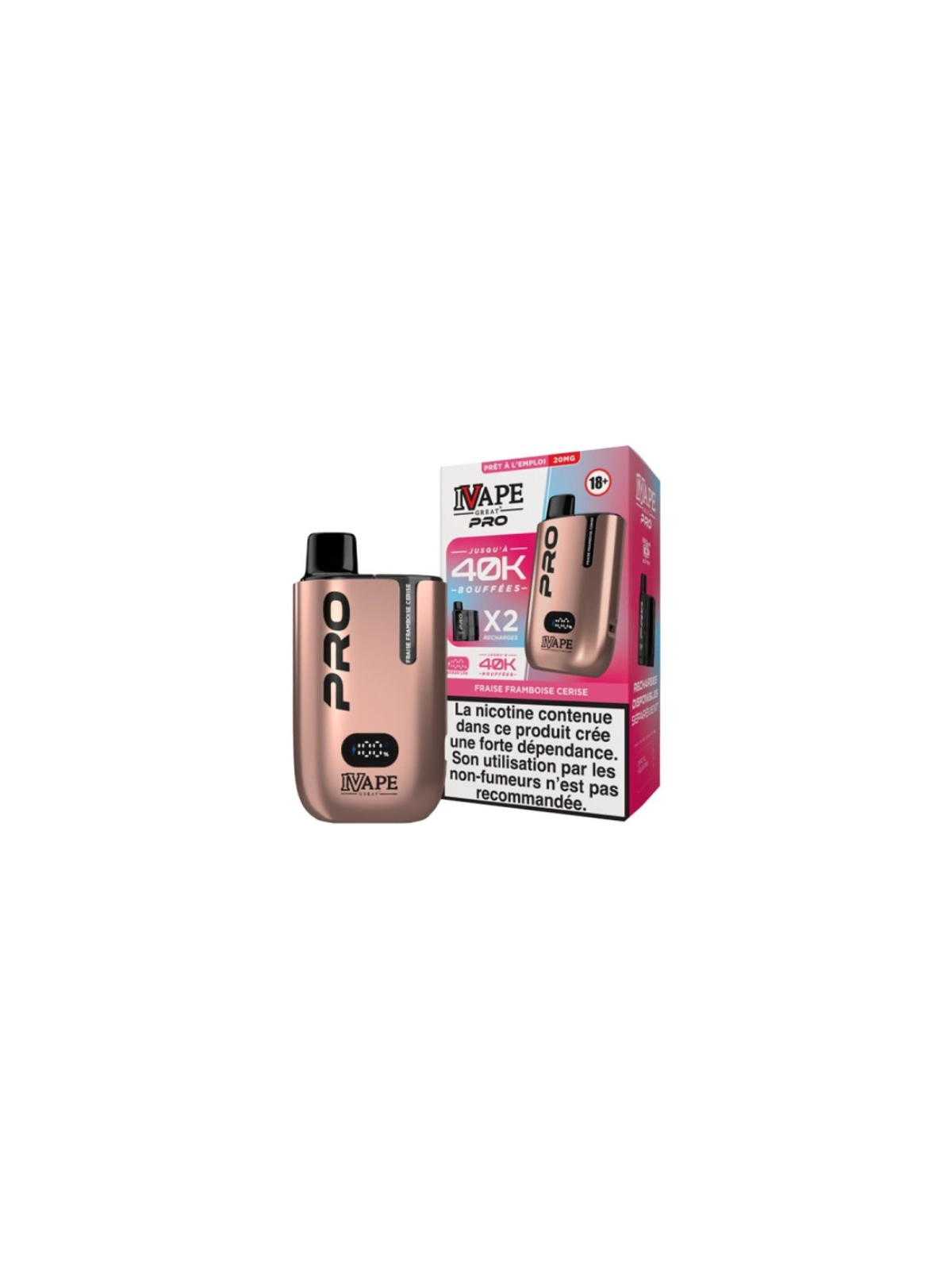 IVapeGreat Fraise Framboise Cerise