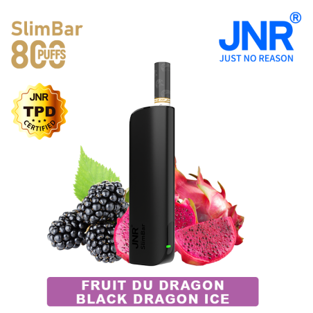 Black Dragon Ice 800 PUFFS - SlimBar JNR