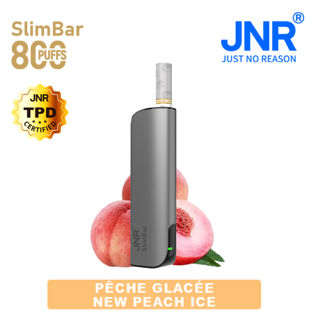 New Peach Ice 800 PUFFS - SlimBar JNR