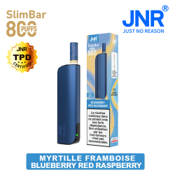 Blueberry Red Raspberry 800 PUFFS - SlimBar JNR Boite