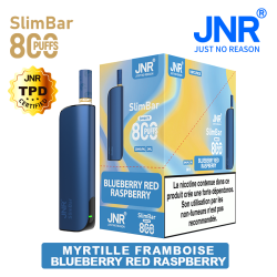 Blueberry Red Raspberry 800 PUFFS - SlimBar JNR Boite de regroupement