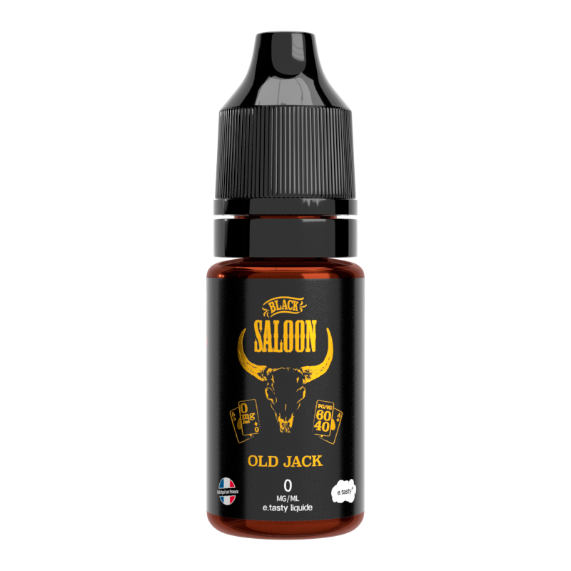 E LIQUIDE OLD JACK 10ML - BLACK SALOON E.TASTY--alavape.com