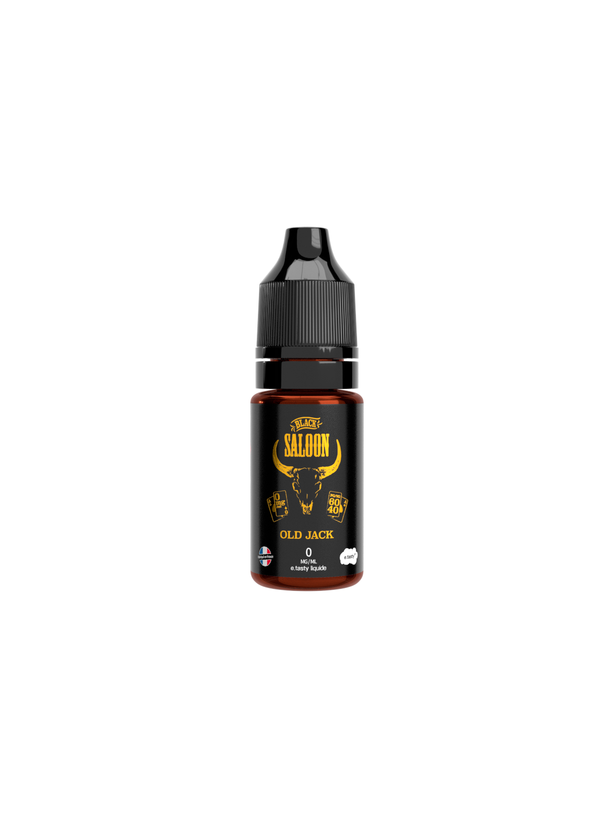 E LIQUIDE OLD JACK 10ML - BLACK SALOON E.TASTY--alavape.com