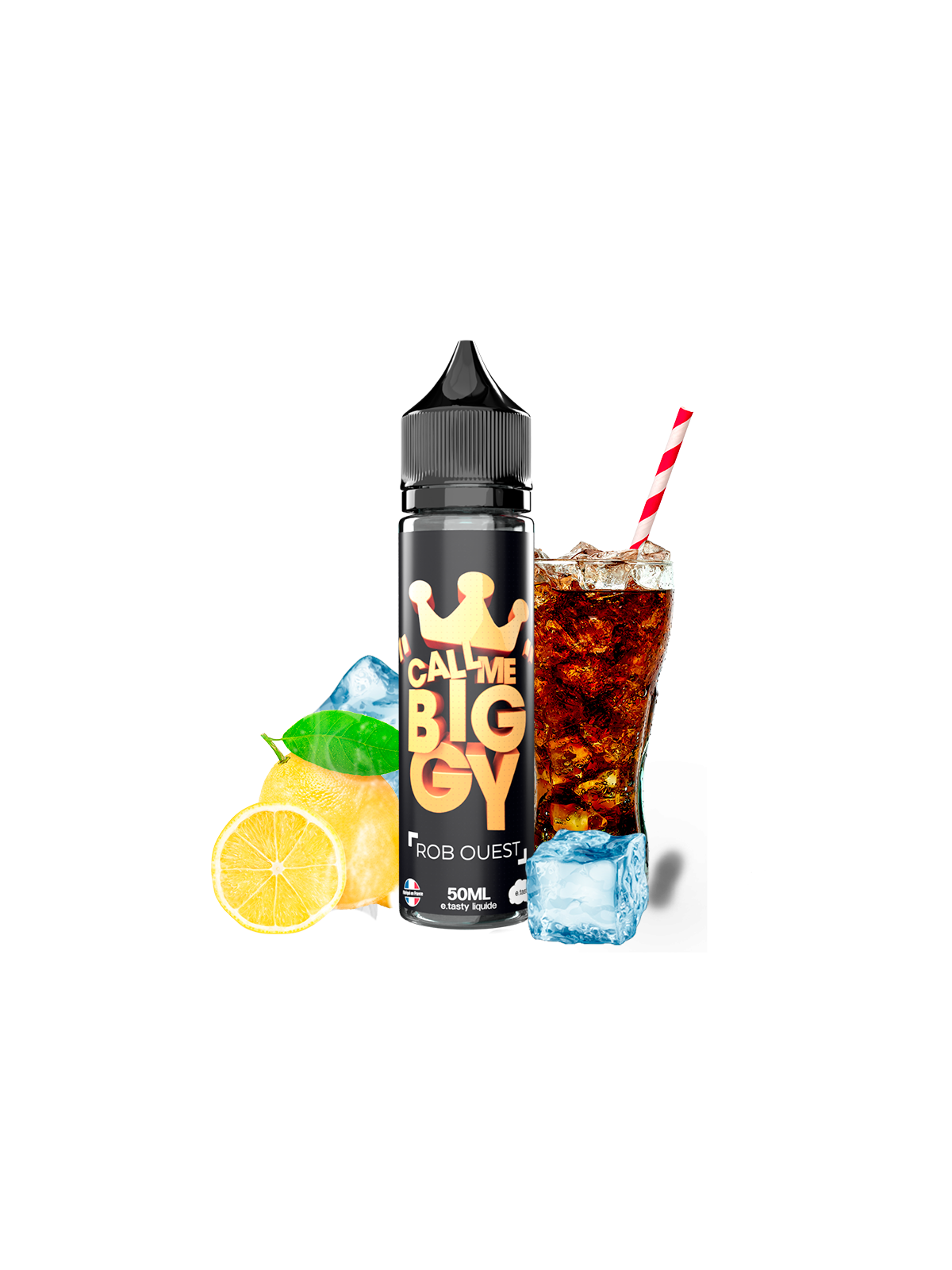 E LIQUIDE ROB OUEST 50ML - CALL ME BIGGY E.TATSY--alavape.com