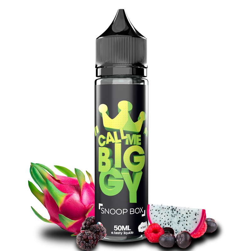 E LIQUIDE SNOOP BOX 50ML - CALL ME BIGGY E.TATSY--alavape.com