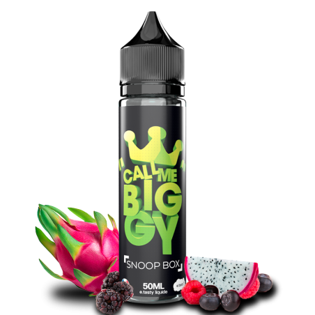 E LIQUIDE SNOOP BOX 50ML - CALL ME BIGGY E.TATSY--alavape.com