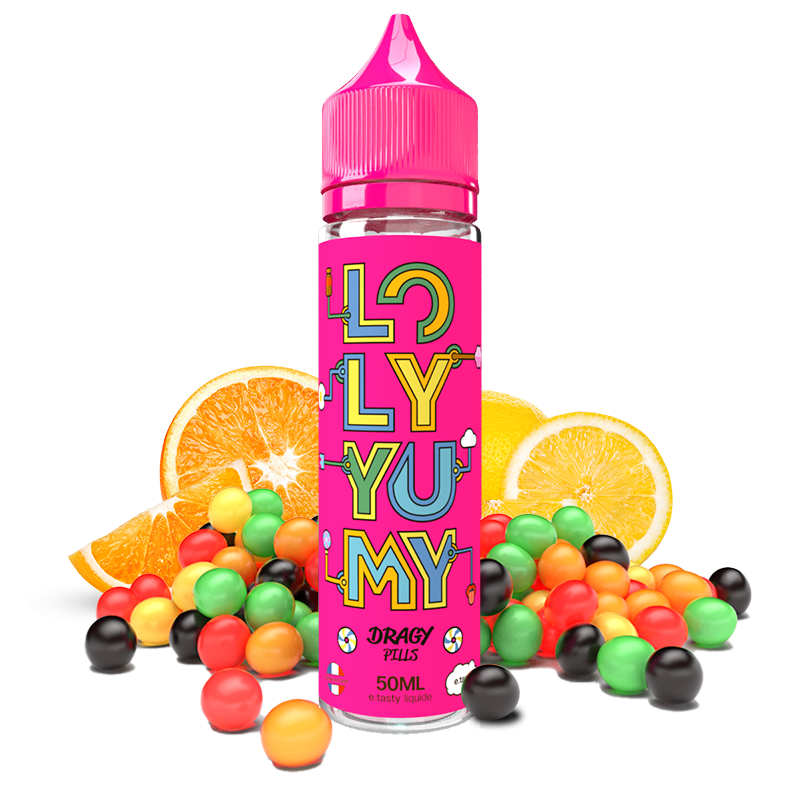 E LIQUIDE LOLY YUMY DRAGY PILLS 50ML - E.TATSY--alavape.com