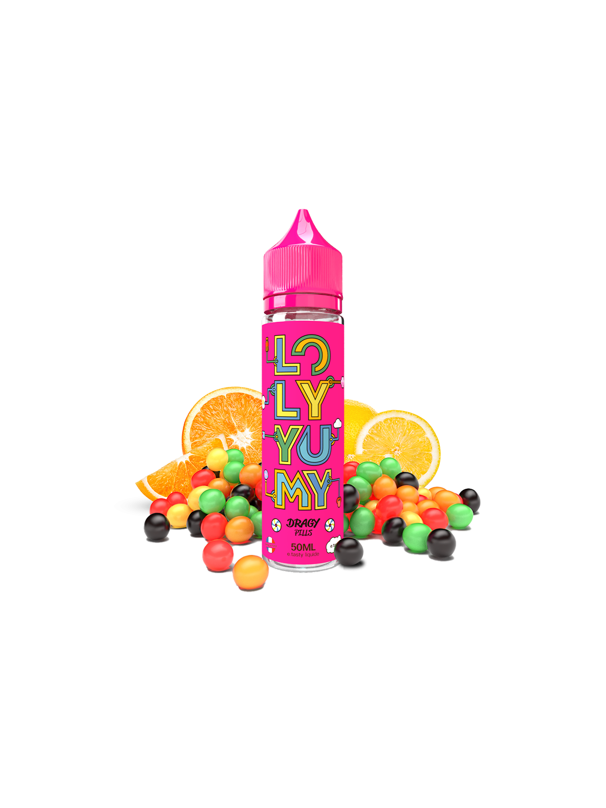E LIQUIDE LOLY YUMY DRAGY PILLS 50ML - E.TATSY--alavape.com