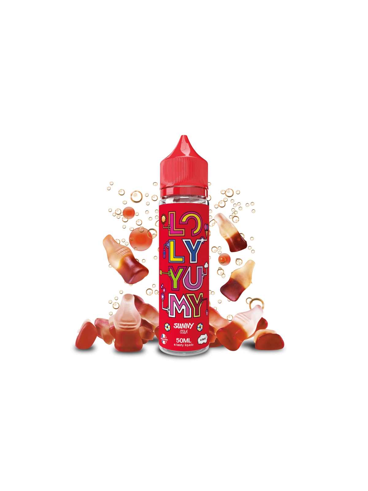 E LIQUIDE LOLY YUMY SUNNY COLA 50ML - E.TATSY--alavape.com
