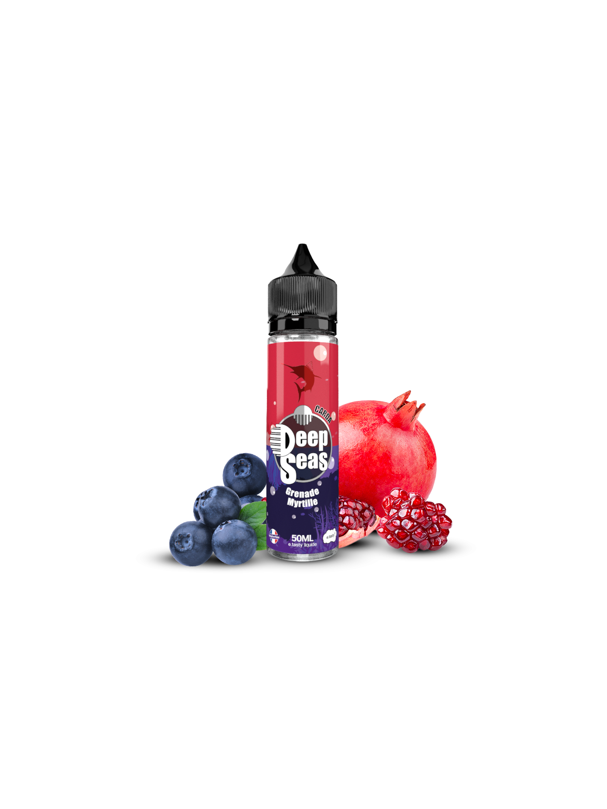 E LIQUIDE DEEP SEAS CARDA 50ML - E.TASTY--alavape.com