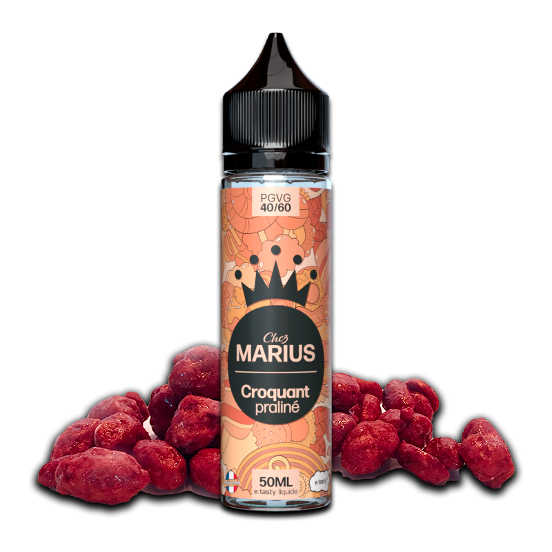 E LIQUIDE CHEZ MARIUS CROQUANT PRALINÉ 50ML - E.TATSY--alavape.com