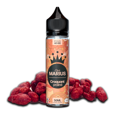 E LIQUIDE CHEZ MARIUS CROQUANT PRALINÉ 50ML - E.TATSY--alavape.com