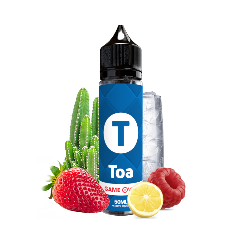 E LIQUIDE GAME OVER TOA 50ML - E.TASTY--alavape.com