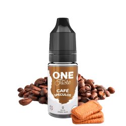 E LIQUIDE ONE TASTE CAFÉ SPÉCULOS 10ML - E.TASTY--alavape.com